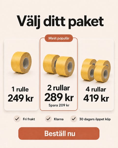Välj ditt paket – från 249 kr