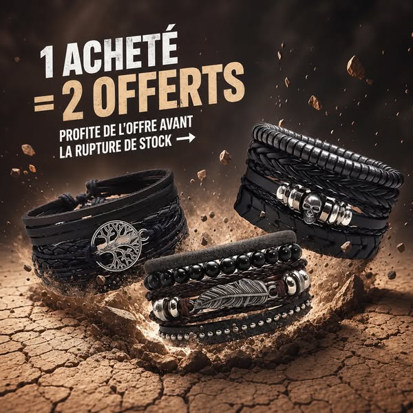 Mélange les différents bracelets (+ de 1000 combinaisons)