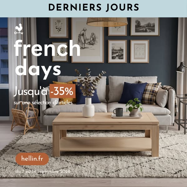 35% sur une sélection d'article