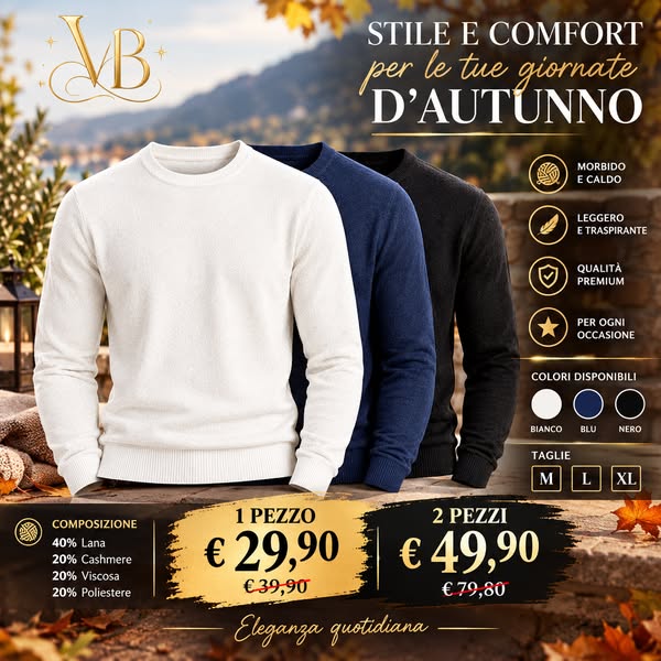 Stile d’autunno da €29,90