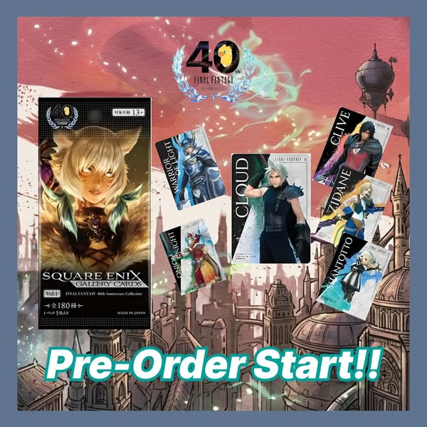 【Pre-order】【Releasing in January 2027】Square Enix Gallery Card Vol. 1