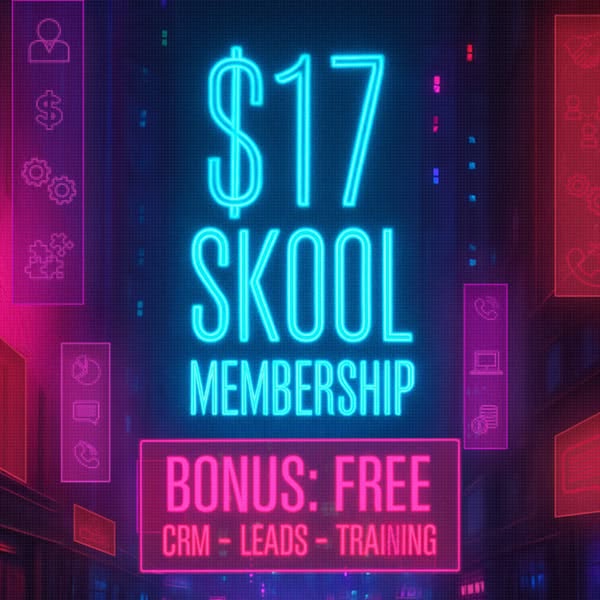 Unlock a 7-Figure Agency System for $17/Month