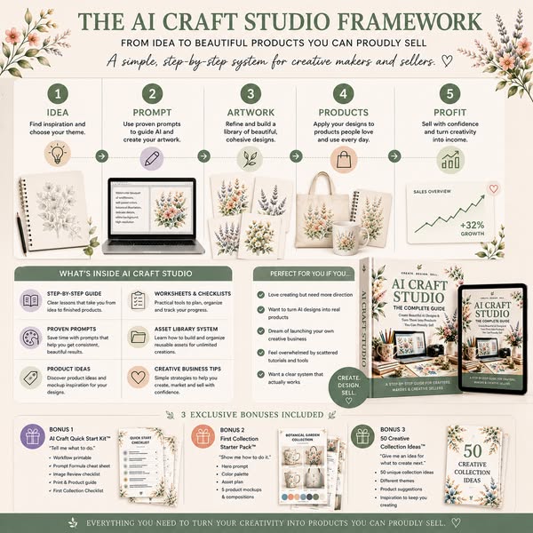 Turn AI Art Into Products You Can Sell