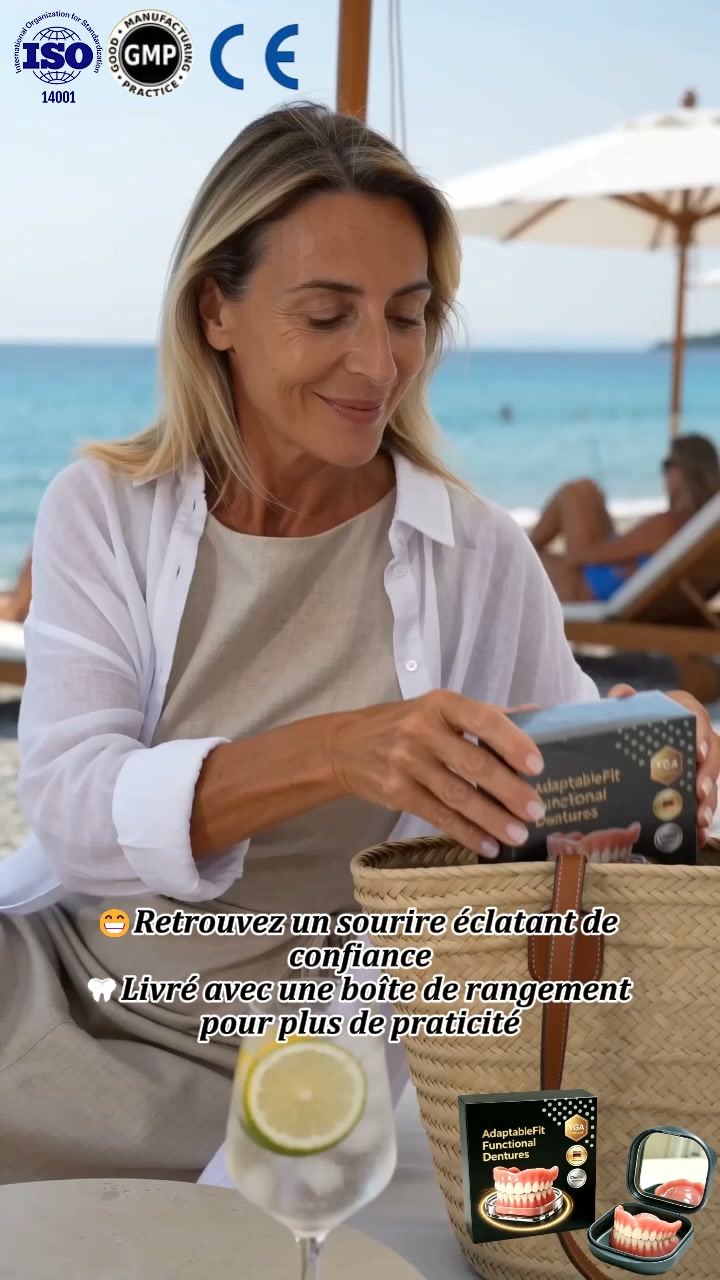 Recommandée par les dentistes. Confort absolu sans douleur