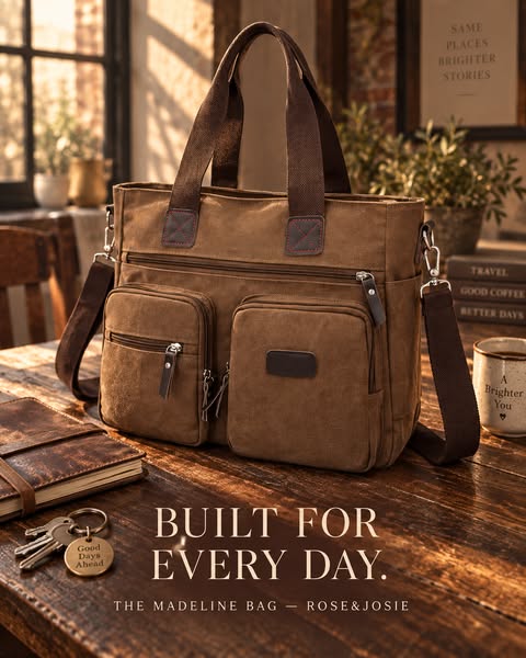 Roomy & Practical Bag - 60% OFF