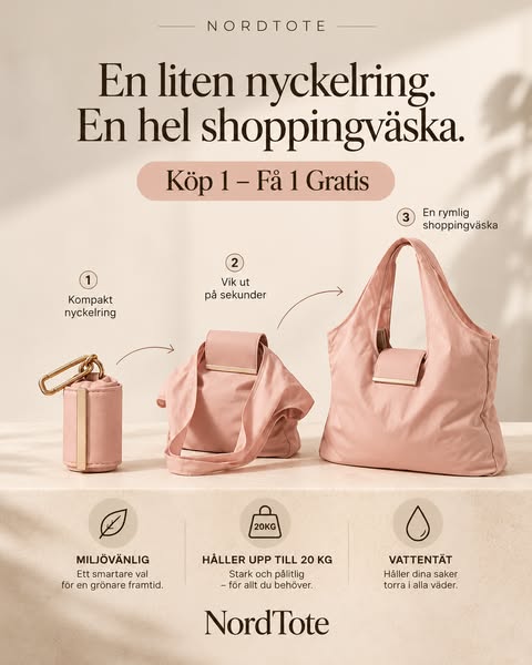 Fäll ihop. Fäll ut. Redo för allt.