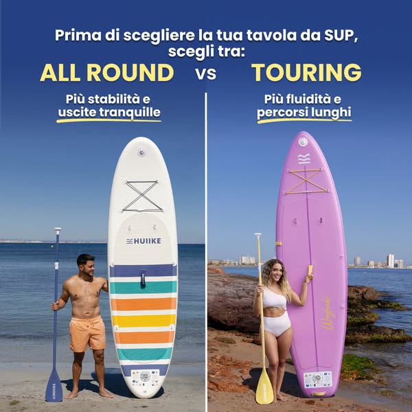 Prima di scegliere la tavola da SUP, guarda questo