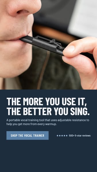 The More You Use It, The Better You Sing