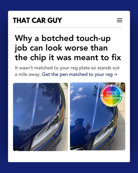 The Touch Up Paint Game Has Changed...