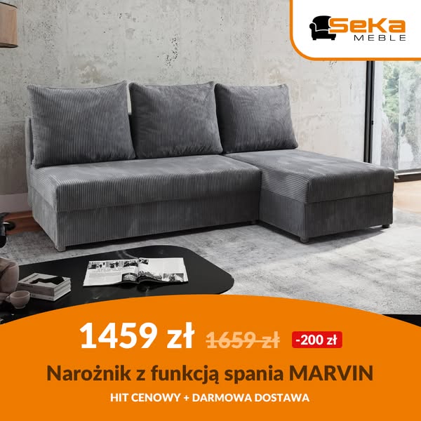 Narożnik Marvin tylko za 1459 zł - HIT CENOWY