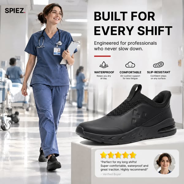 Unisex - Non-slip, Slip-on, easy to clean, classic