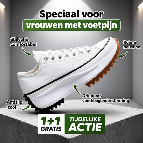 OrthoStep™ – Orthopedische Comfort Sneaker
