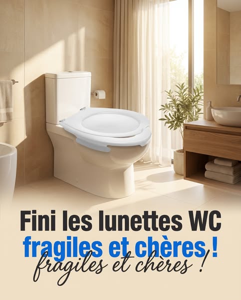 Lunette WC solide à 6,99 €