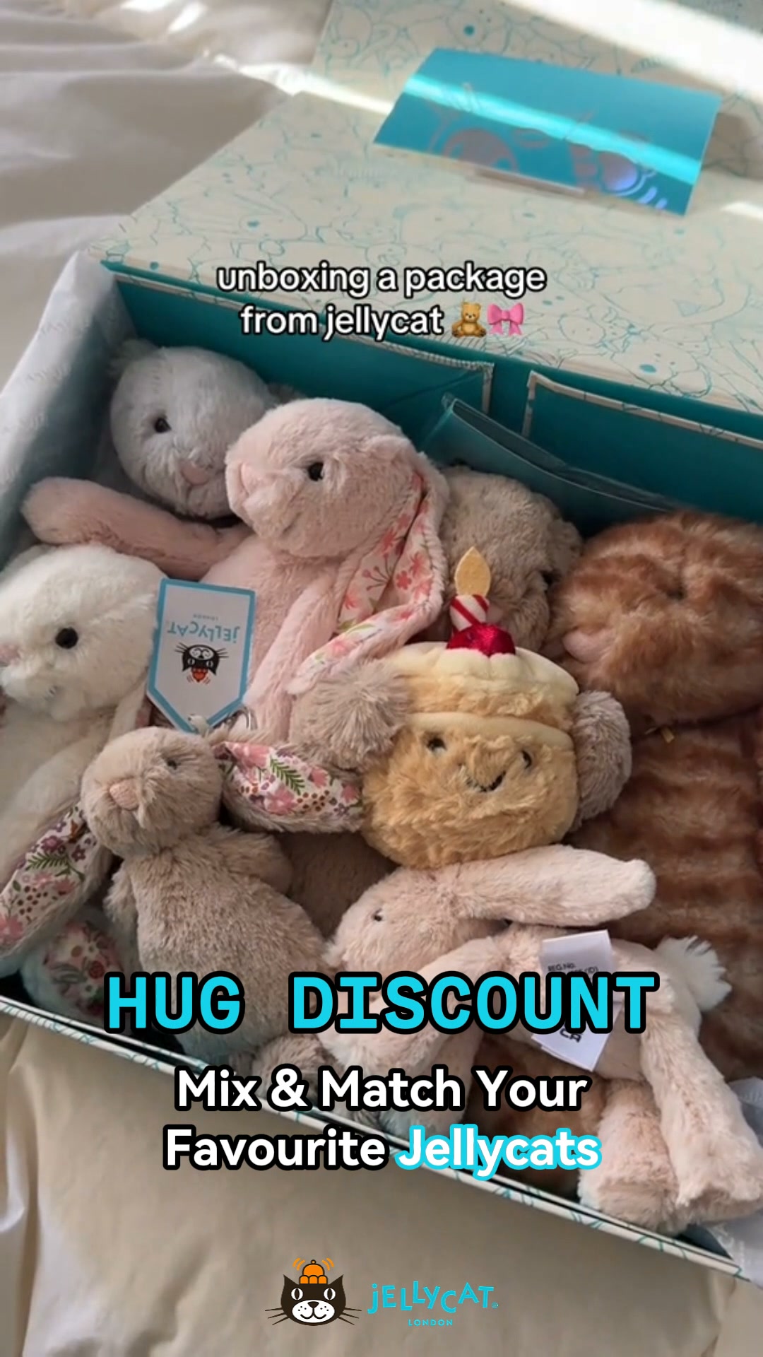 Up to 80% OFF Jellycat- Gift a Little Happiness