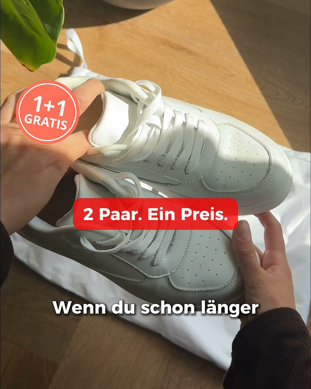 Längere Beine. Ohne High Heels.