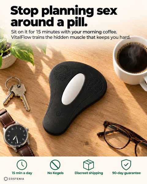 No pill. No timing. 15 min a day.