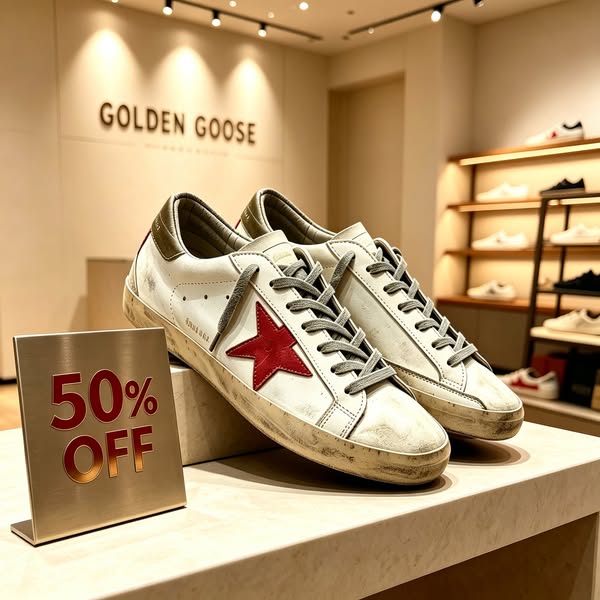 GOLDEN GOOSE: ¡Destaca entre la multitud! | Hasta un 50% de descuento