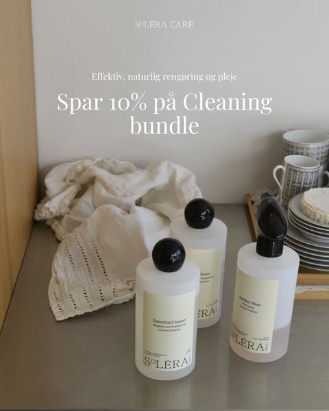 Spar 10% på cleaning bundle