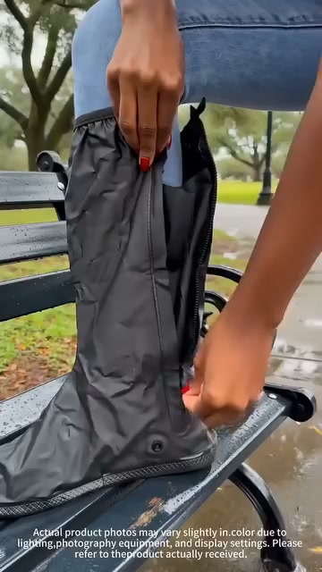 Waterproof Rain Boot Covers – Reusable & Foldable Shoe Protection