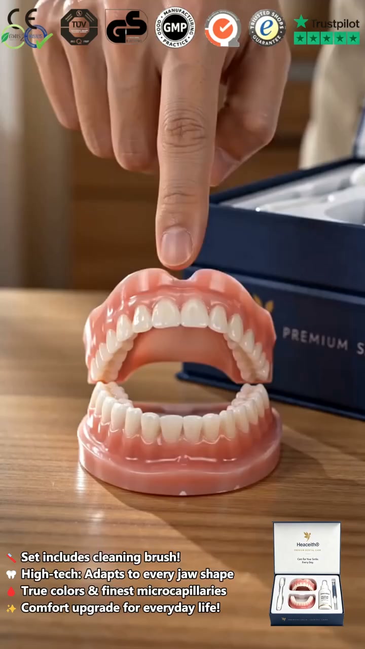 A New Generation Full Denture Solution for a Natural Smile