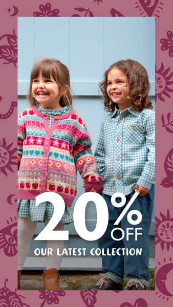 20% off childrenswear