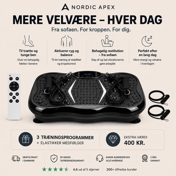 Gør bugt med uro i benene efter en lang dag