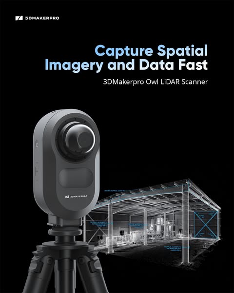 3DMakerpro Owl LiDAR Scanner