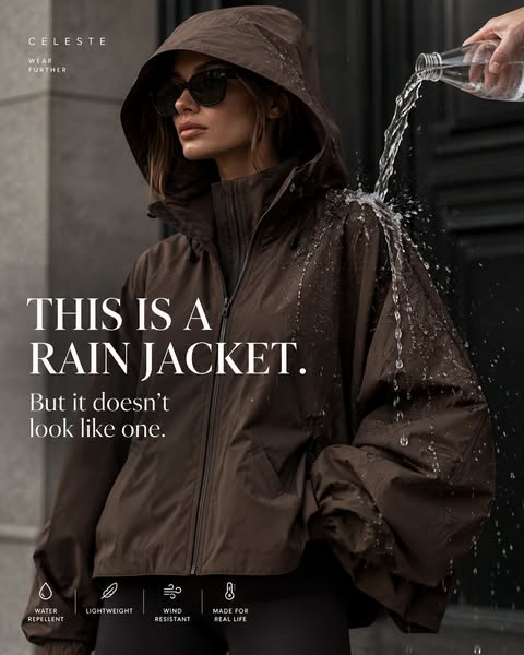 Not too heavy. Not too light. Just right. Water-resistant Ultra-soft lining 30% OFF before it’s gone.