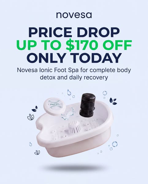 (4.9) Novesa® Ionic Foot Bath