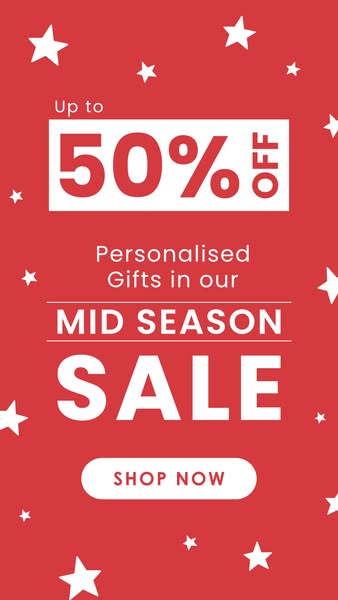 Shop Our Mid Season Sale Now!