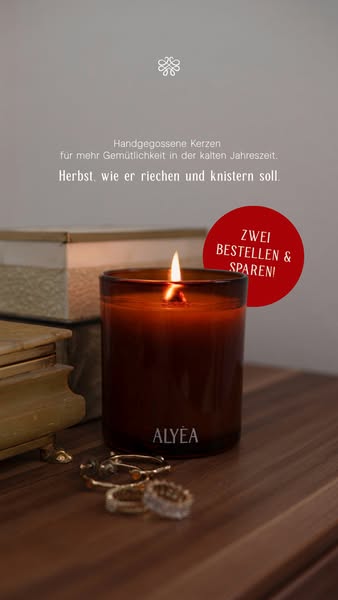 Handgefertigte Duftkerzen aus Österreich