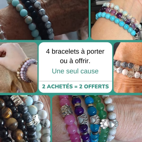 1 bracelet = 10 repas ce soir
