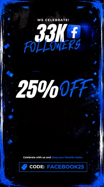 25% OFF EVERYTHING - CODE: FACEBOOK25