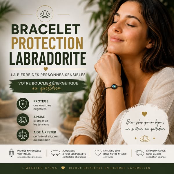 Bracelet Protection Labradorite