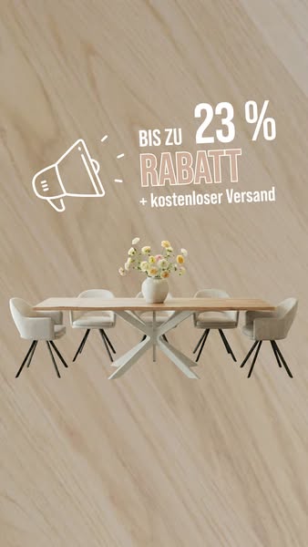 Zeit für frischen Wind im Esszimmer!