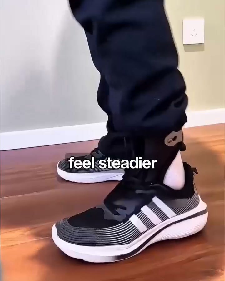 Only a padded band and a strap
