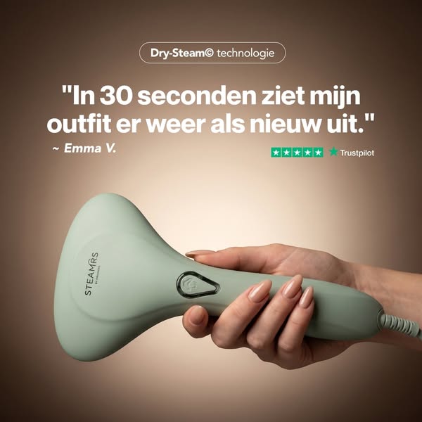Kreukvrij in 2 minuten