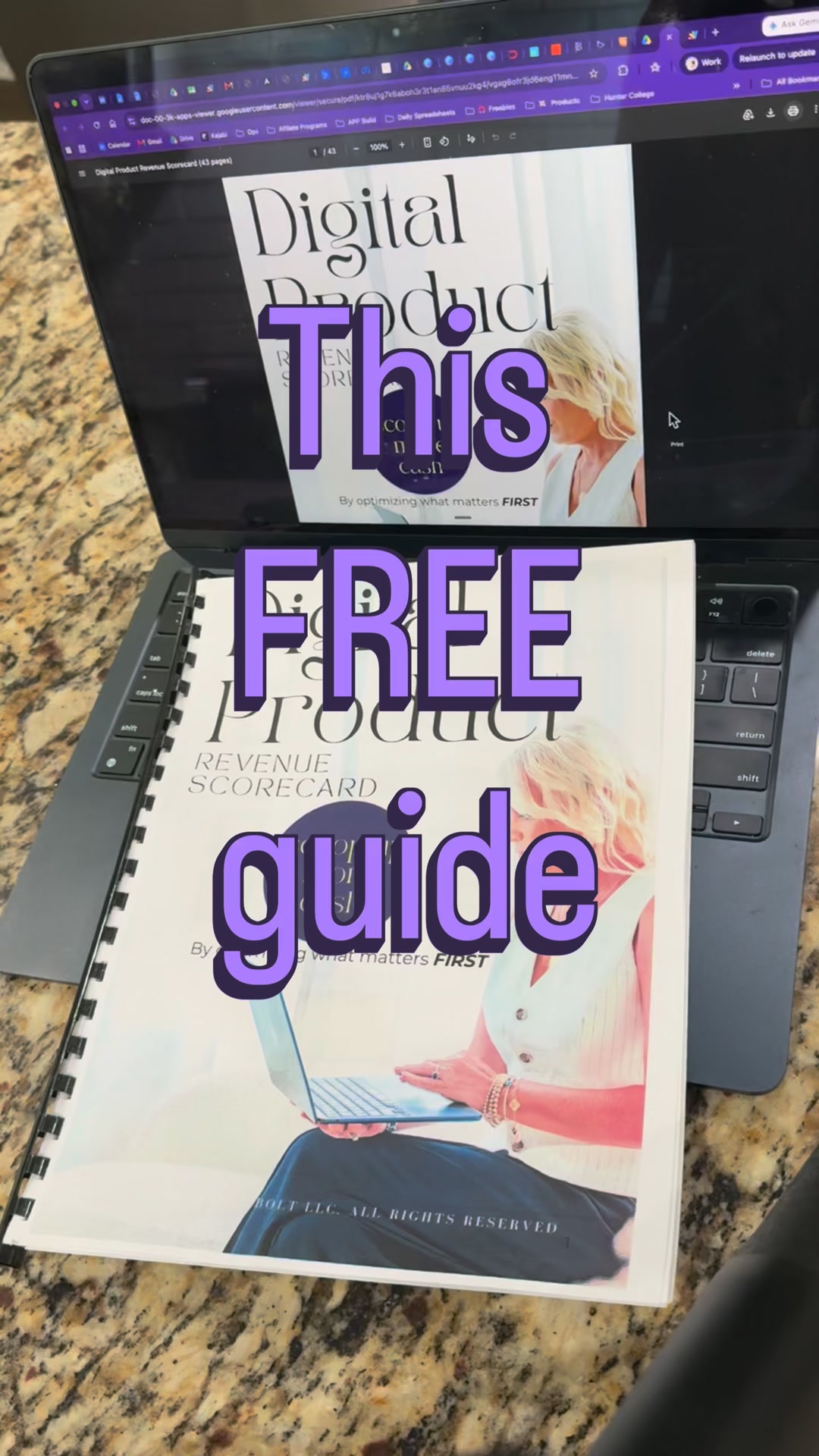 Download your FREE 43 Page Digital Product Revenue Scorecard