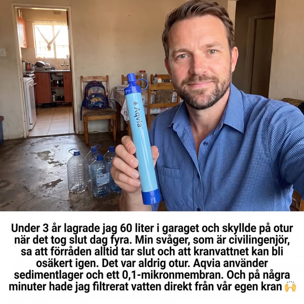 Tomma ledningar är den verkliga anledningen till att kranvattnet kan komma tillbaka otjänligt