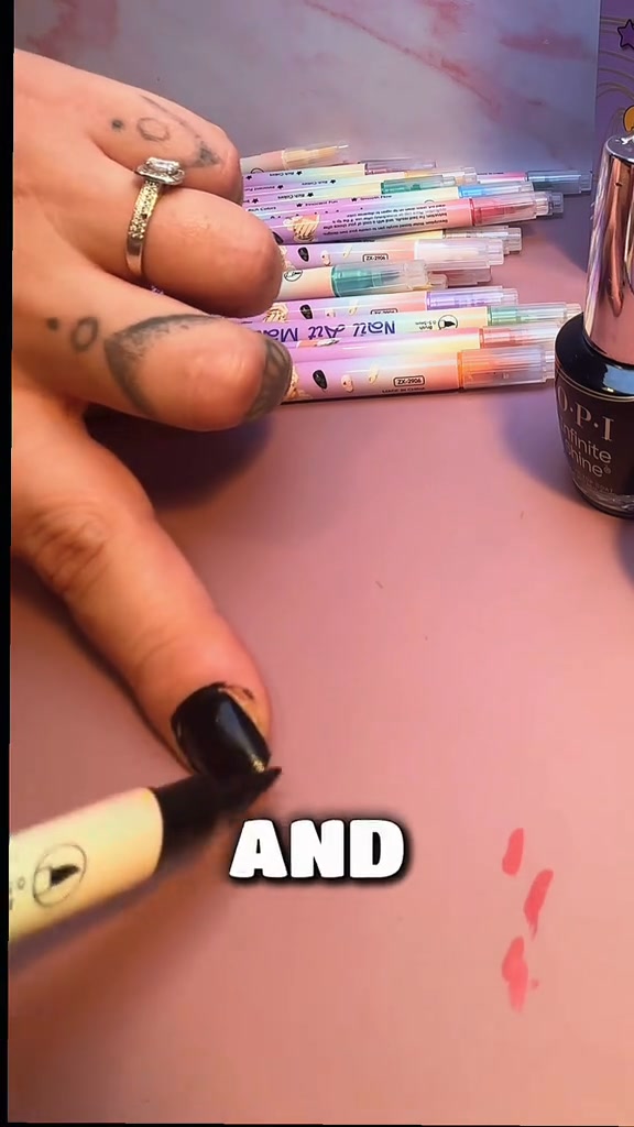 DIY Manicure Drawing Set