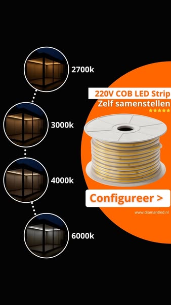 Stel jouw LED strip samen!
