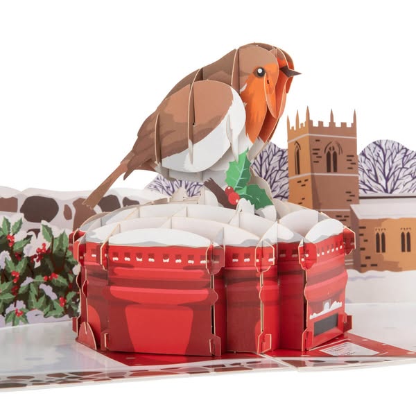 Robin Pop Up Card