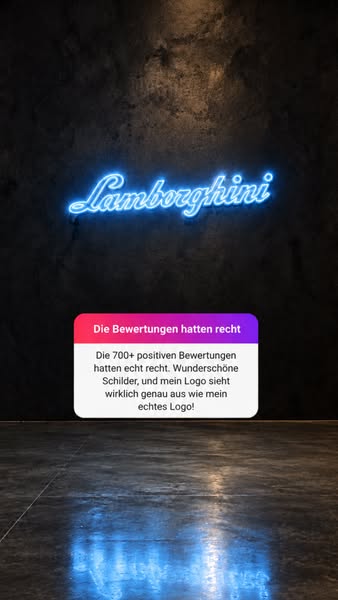 Neon-LED-Schild Angebot in 1 Minute | The Neon Company