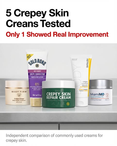 Why Crepey Skin Products Are A Scam