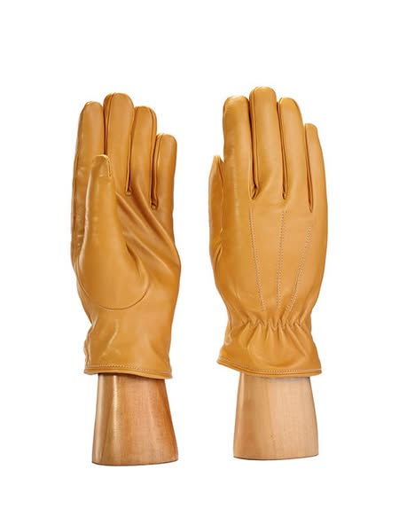 Leather Gloves With Elastic | Free Shipping