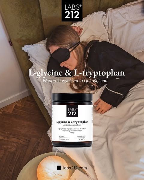 L-glycine & L-tryptophan / L-GLICYNA Z TRYPTOFANEM w proszku
