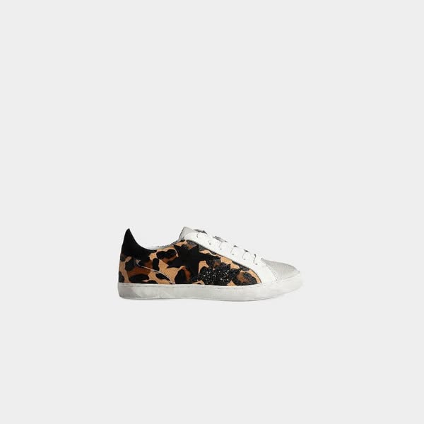 Spitalfields Trainer - Leopard/Star