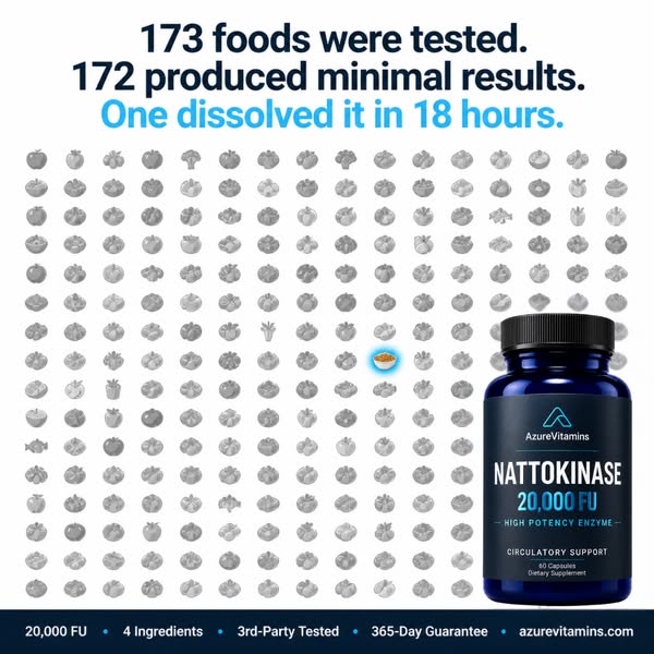 20,000 FU Nattokinase for Circulation