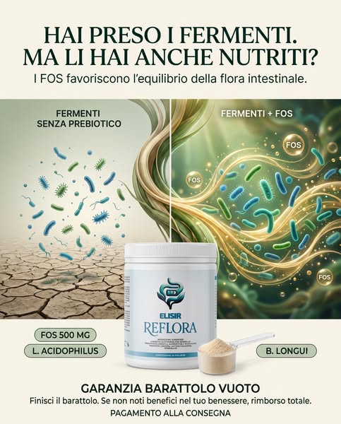 [STOP] al Gonfiore Addominale: scopri Elisir Reflora