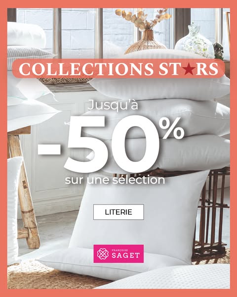 Collections Stars : Jusqu'à -50% !